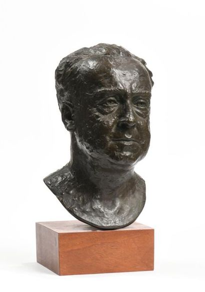 Roman BILINSKI (1897-1981).
Buste de DOKEN-FICEK.
Sculpture...