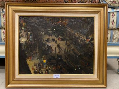 André DEVAMBEZ (1867-1943).
Nuit sur les...