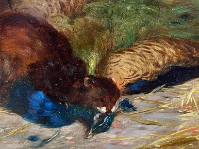 Philibert Léon COUTURIER (1823-1901).
Nature...