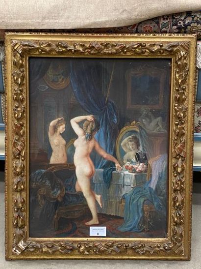 Jean Frédéric SCHALL (1752-1825).
Jeune femme...