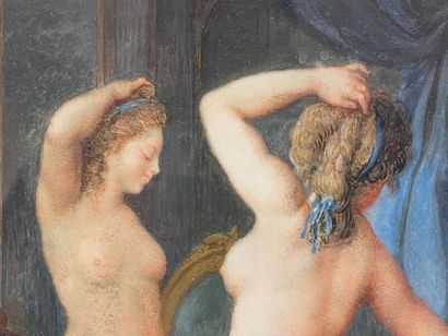 Jean Frédéric SCHALL (1752-1825).
Jeune femme...