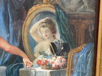 Jean Frédéric SCHALL (1752-1825).
Jeune femme...