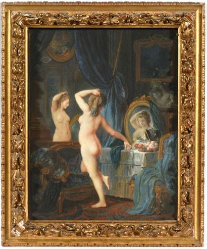 Jean Frédéric SCHALL (1752-1825).
Jeune femme...