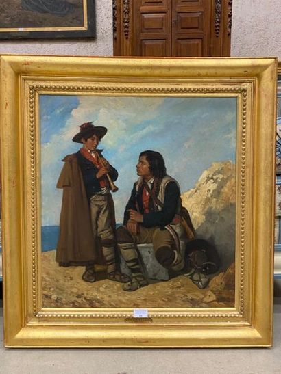 Louis BOULANGER (1806-1867).
Jeunes musiciens...
