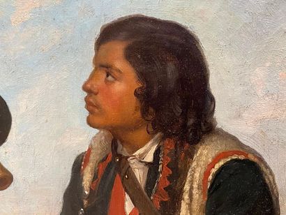 Louis BOULANGER (1806-1867).
Jeunes musiciens...