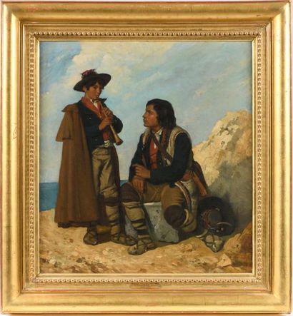 Louis BOULANGER (1806-1867).
Jeunes musiciens...