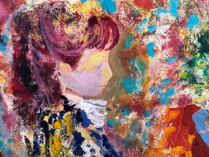 Emilio GRAU SALA (1911-1975). Fillette et...