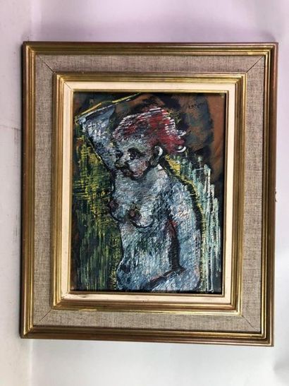 Bernard LORJOU (1908-1986). Nu.
Huile sur...