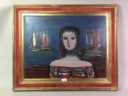 Emeric GOMERY (1902-1969). La Nation.
Huile...