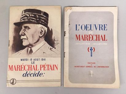 France, Etat Français (1940-1944)
Lot de...