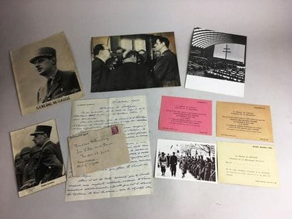 France, XXème.
Souvenirs du Général De Gaulle.
-...