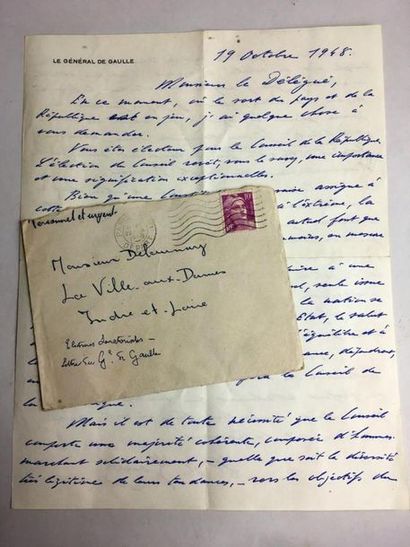 France, XXème.
Souvenirs du Général De Gaulle.
-...