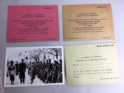 France, XXème.
Souvenirs du Général De Gaulle.
-...