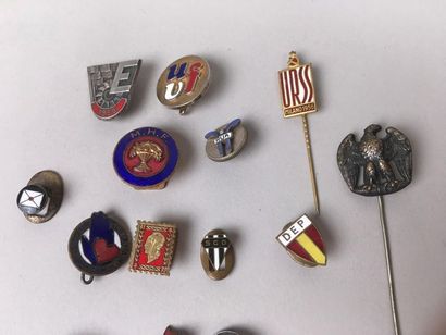 France et étranger, période 1900-1960.
Lot...