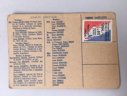 France et étranger, période 1900-1960.
Lot...