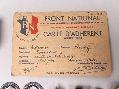 France et étranger, période 1900-1960.
Lot...