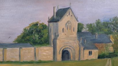 Marius FOURMONT (XXe).

La Grange de Meslay.

Huile...