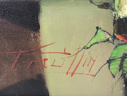FAULLIN.

Composition, lyrical abstraction.

Acrylic...
