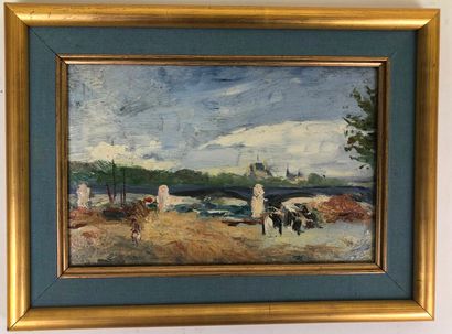 French school 20th century.

Impressionist...