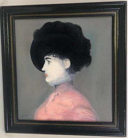 C. LEBEAU XXth.

Portrait of Irma Brunner...