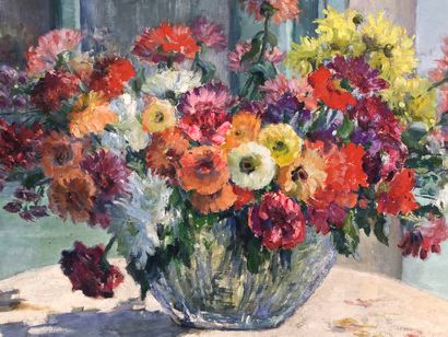 Jeanne LAUVERNEY-PETITJEAN (1875-1955).

Bouquet...