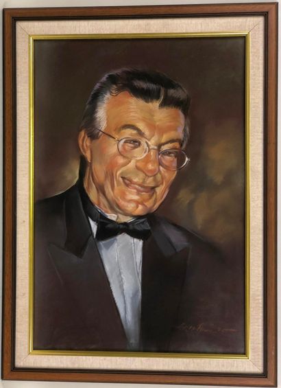 French school of the 20th century.

Portrait...