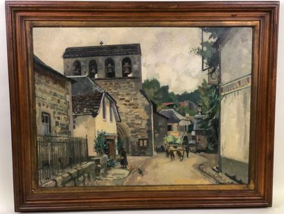AM LE PETIT (20th).

Landscape in Gimel in...