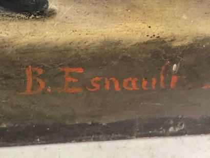 B. ESNAULT (XIXe).

La cloche de fromage.

Huile...