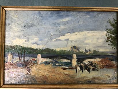 French school 20th century.

Impressionist...