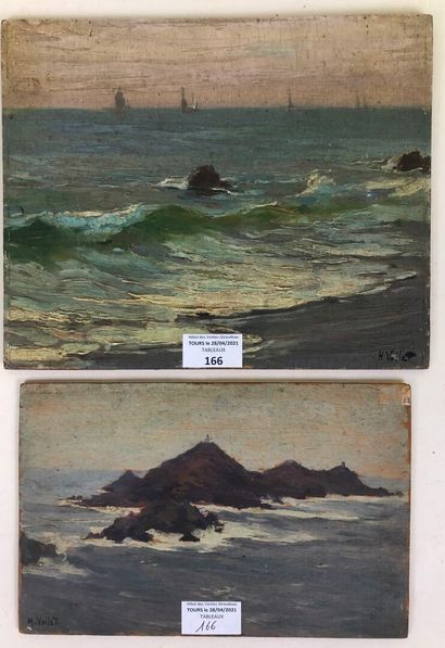 Henry Emile VOLLET (1861-1945).

Brittany,...