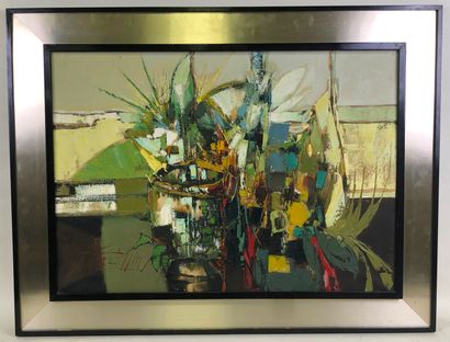 FAULLIN.

Composition, lyrical abstraction.

Acrylic...