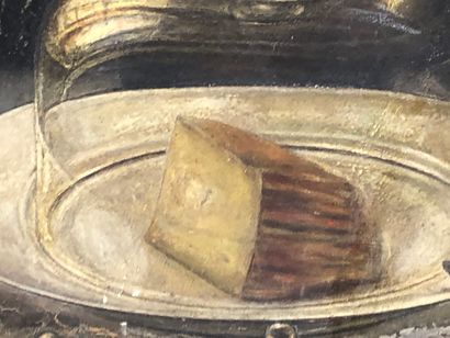 B. ESNAULT (XIXe).

La cloche de fromage.

Huile...