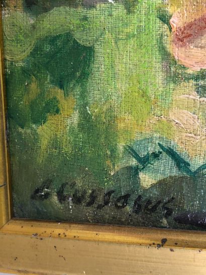 L. CASSASUS (20th).

North Africa.

Oil on...