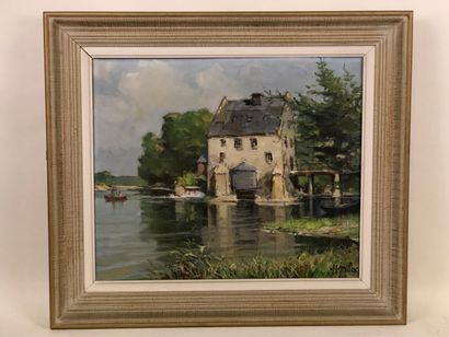 Henri MILOCH (1898-1979).

Le moulin.

Huile...