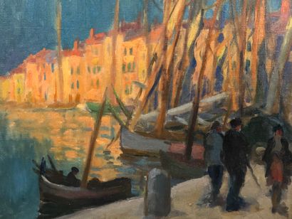 Max WULFART (1876-1955).

Evening on the...