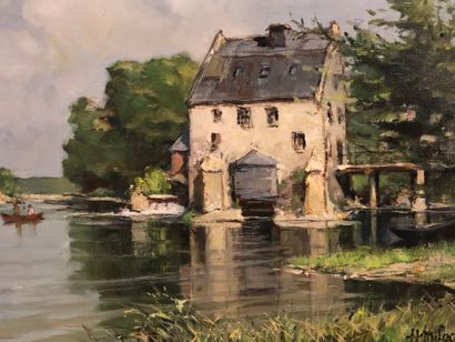 Henri MILOCH (1898-1979).

Le moulin.

Huile...