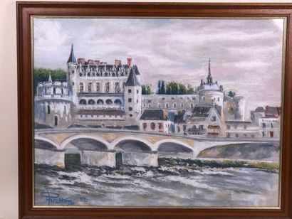 P. VALLON (XXth-XXIst).

View of the Castle...