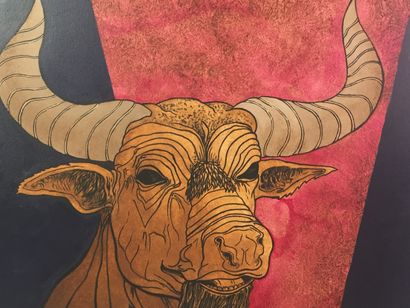 Jacques CORTELLARI (1942-2002). 

The bull...