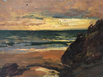 Henry Emile VOLLET (1861-1945).

Brittany,...