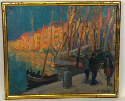 Max WULFART (1876-1955).

Evening on the...