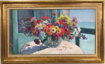 Jeanne LAUVERNEY-PETITJEAN (1875-1955).

Bouquet...
