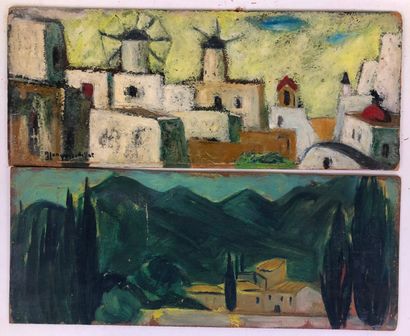 Jeanne LANGLOIS BELLOT (20th).

Mill in Greece...