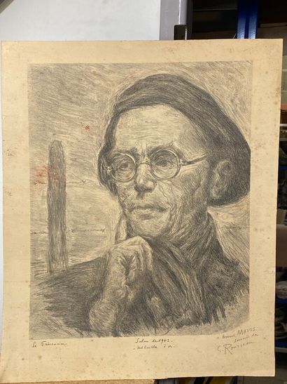 Georges-Alphonse ROUSSEAU (XXe).

Le Prisonnier.

Lithographie...