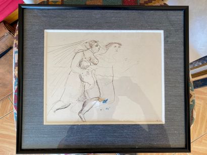 Pierre TAL-COAT (1905-1985).

Étude de femme...