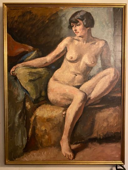 Maurice ASSELIN (1882-1947).

Modèle assis...