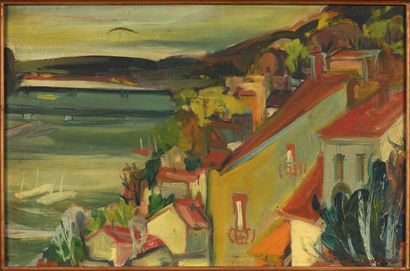 Lucien NEUQUELMAN (1909-1988).

Vue sur la...
