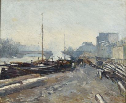 Albert GLEIZES (1881-1953).

Le Pont de Neuilly...