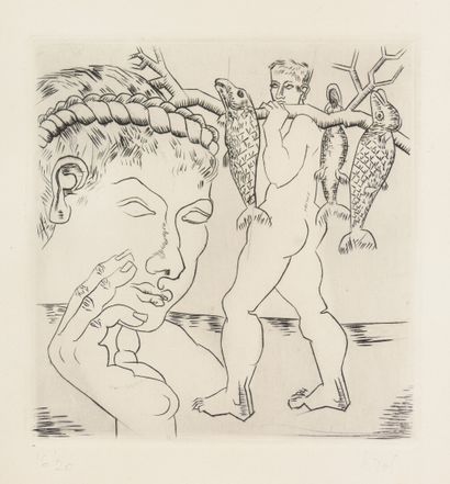 Abraham KROL (1919-2005).

Visage et homme...