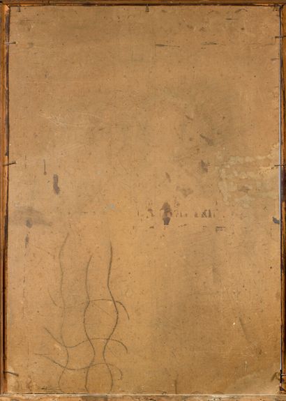 École française première moitié XXe.

Vase...