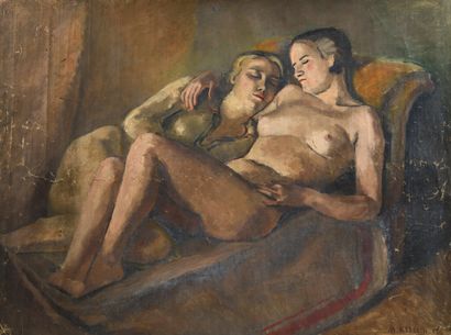 Maurice ASSELIN (1882-1947).

Femmes nues...